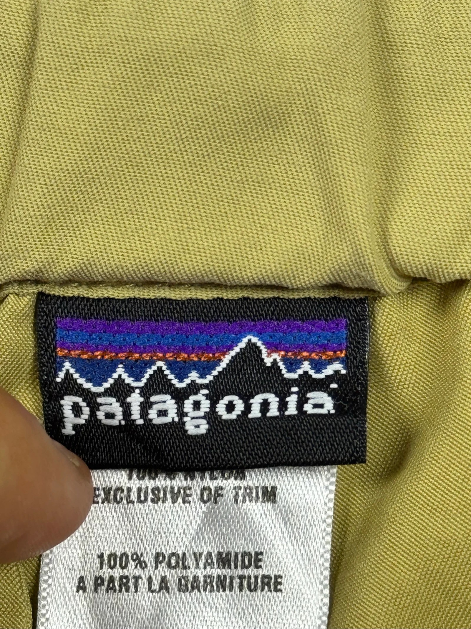 Patagonia Nylon Khaki Adjustable Waist M Trail Trekking Outdoor Hiking Shorts – photo 11